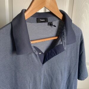 Theory Men’s XL Quarter Casual Button Golf Shirt